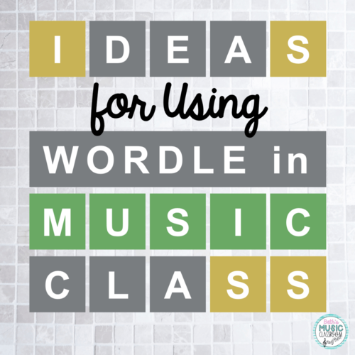 Wordle in the Music Room