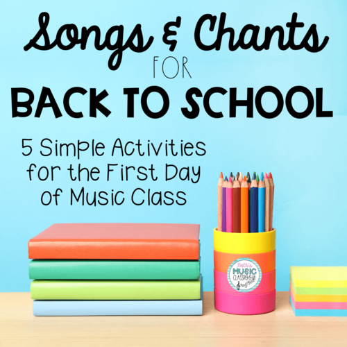 5 Back to School Songs & Music Activities